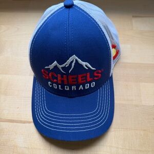 Scheels Colorado Mountains Outdoors Store Snapback Baseball Cap Mesh Trucker Hat